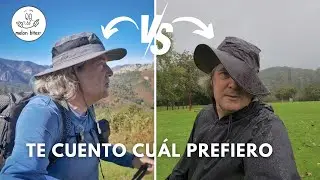 Probando SOMBREROS OUTDOOR &iquest; Cu&aacute;l me quedo? Decathlon Columbia  &iquest;?