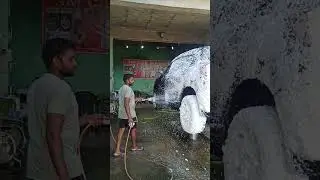 New car wash || best quality fom style #cars #reels  #trending #watarcar #wheelwash  #autowash