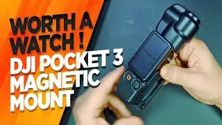 Check out this Magnetic Mount Holder for DJI Pocket 3 from Sunnylife