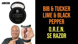 Bib & Tucker Lime & Black Pepper | OREN | Maritime Brush Co | Alien Shave | Giveaway