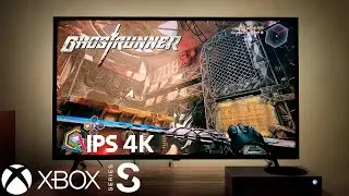 GHOSTRUNNER Xbox Series S Gameplay (LG TV 4K HDR)