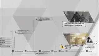 Detroit Become Human portugues: diagrama de todos os capitulos 100% completo