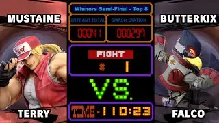 Smash Station: #297 - AoR | Mustaine vs Butterkix - Winners Semi-Final - Top 8