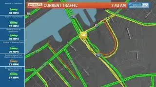 Crash closes I-280 southbound near Front Street