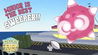 MINIOR IS THE BEST SWEEPER IN PBBF!!! (Minior Showcase) - Pokemon Brick Bronze Forever