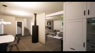 maison &eacute;tage 4 pans begi