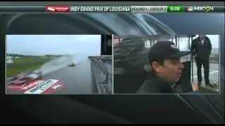 Jimmy Vasser Angry after Bourdais Penalty