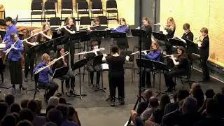 Hampshire Flute Choir performing Por Una Cabeza