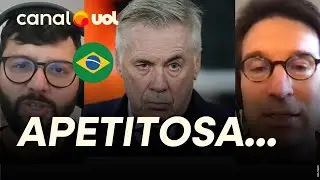 SELEÇÃO COM ANCELOTTI É COMBINAÇÃO APETITOSA! 'VIROU SELEÇÃO DELE E NÃO DO...'