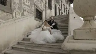 A Leap of Love: Cesare & Cristina’s Wedding in the Iconic Piazza dei Cavalieri Pisa