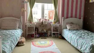 Complete girls room closet makeover! Spring declutter with me.