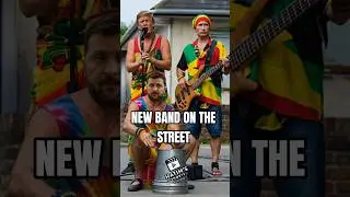 Trump 🎤, Putin 🎸 & Zelensky 🥁 as Street Musicians &ndash; Bob Marley Vibes 🌍😂