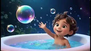Splish, Splash, A Rainbow Bath Rhyme Song | Popular Nursery Rhyme | Educational Kids Songs