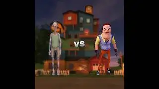 Angry Neighbor vs Hello Neighbor🔥 #angryneighbor #perte #viralshorts #like #valepro