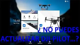 C&oacute;mo actualizar DJI PILOT a V1.6 en monitor Cristalsky