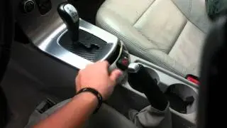 Volvo S40, Button Plate Removal