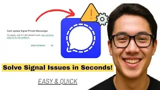 Signal Private Messenger App Not Working Problem Solved (Eaasy & Quick)