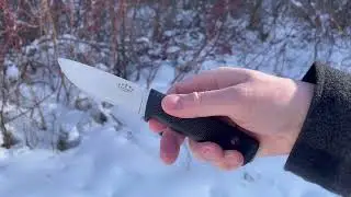 NEW! Fallkniven F1 in Elmax view by www bushcraftcanada com