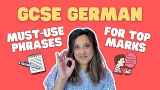 TOP 10 ESSENTIAL GCSE GERMAN PHRASES You MUST Know to Ace Writing & Speaking Exams