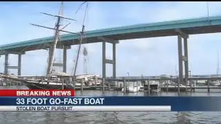 Coast Guard, LCSO pursuing stolen boat in Gulf