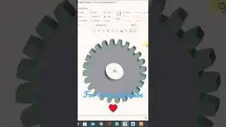 #tutorial #creo #spurgear #creotutorial #learncad #software #designwithme #subscribe #intamil