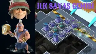 İlk Savaş Gemisi Sezonu.Boom Beach Türkçe
