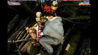 King's Cobra Clutch to Reverse DDT (FULL) - Tekken 7