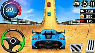 😱 Ramp Car Stunt Game | Mega Ramp Jump & Impossible Tracks 🔥🚀