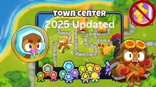 🔥 Town Center EASY STANDARD Guide | No Monkey Knowledge - BTD6 (2025 Updated)