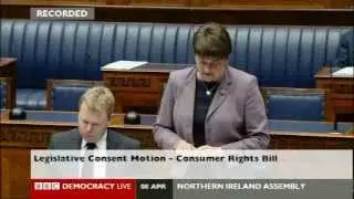 Northern Ireland - MLAs support bill to 'clarify and simplify' consumer law - 8 April 2014