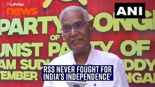 'I challenge PM to explain RSS' role in freedom movement': D Raja