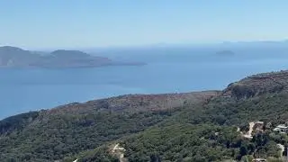 The east coast of Ikaria looking towards Samos.