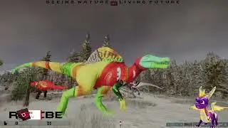 100++ Dinosaur Brachiosaurus Color Box! Giant Dinos & Tyrannosaurus vs Rex Fighting T-Rex vs I - Rex