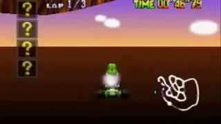 Mario Kart 64 Game Shark Codes Pt.4