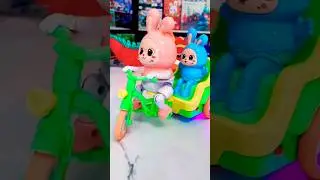 Kring Kelinci Naik Sepeda #kelinci #rabbit #shorts