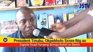 Benin Breathes: Okpebholo, Tinubu Fix Sapele Road, Boost Business.