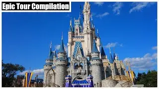 EPIC Walt Disney World Tour Compilation Throwback | Magic Kingdom Epcot Hollywood Studios Animal