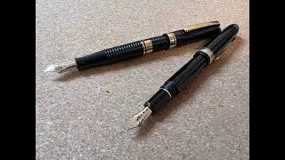 Platinum 3776 fountain pen - is the Gathered version worth twice the price of the original?