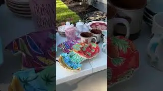 Yard sale tip number one. #thrifting #thriftshopping #yardsales #garagesales