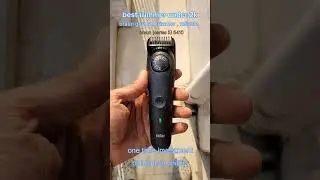 Short & Strong 🔥Braun Trimmer 🔥 Better than PhilipsClean cut | Smooth trimming | Powerful