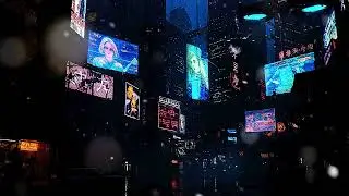 Distant Echoes in Neon: 1 Hour of Cyberpunk Lofi for Timeless Souls