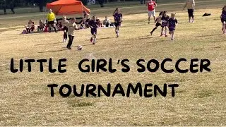 Fall Season Soccer Tournament for 7-8 Year Old girls #sportsmanship #teamwork # endurance
