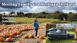 Meeting Family at Diehl's Orchard and Mill, Great Lakes Crossing Mall