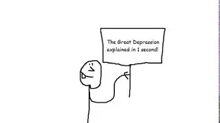 The Great Depression explained in 1 second