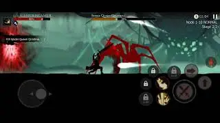 ⚔️ Shadow of Death - Giant Spider Boss: Qirathna (Chapter 1 Level 10) | GAMER IS GAMER