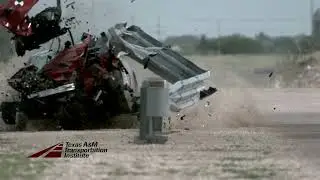 Battery Electric Vehicle Crash Test of a Thrie Beam Guardrail System
