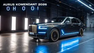 🔥 Aurus Komendant 2026 &ndash; Новый российский премиум SUV! Полный обзор и все детали