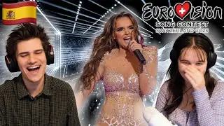 Norwegian and Lithuanian React to + Rate Spain | Eurovision 2025