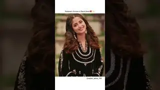 Pakistani actress in black dress #pakistanidrama #pakistaniactress #black #shorts #viral