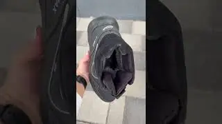 Мужские зимние кожаные кроссовки Nike Support Black, ботинки Найк зима спортивные черные БN303